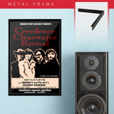 CCR Creedence Clear with Booker T & Mgs (1970) - Concert Poster - 13 x 19 inches