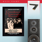 CCR Creedence Clear with Booker T & Mgs (1970) - Concert Poster - 13 x 19 inches