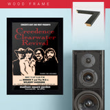 CCR Creedence Clear with Booker T & Mgs (1970) - Concert Poster - 13 x 19 inches