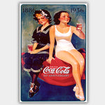 Coca Cola - Girls (1936) - Advertising Poster - 13 x 19 inches