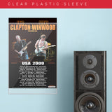 Eric Clapton with Steve Winwood (2009) - Concert Poster - 13 x 19 inches