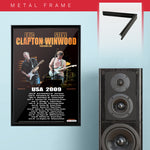 Eric Clapton with Steve Winwood (2009) - Concert Poster - 13 x 19 inches