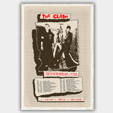 Clash (1977) - Concert Poster - 13 x 19 inches