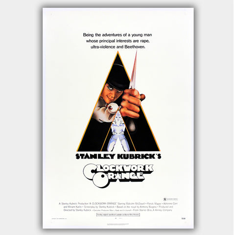A Clockwork Orange (1971) - Movie Poster - 13 x 19 inches