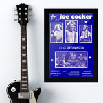 Joe Cocker with Rep Speedwagon (1976) - Concert Poster - 13 x 19 inches