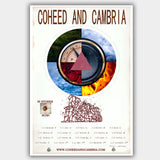 Coheed & Cambria (2010) - Concert Poster - 13 x 19 inches