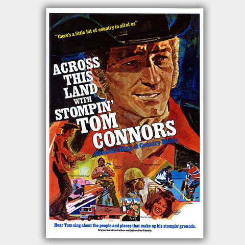 Stompin Tom Connors - Concert Poster - 13 x 19 inches