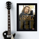 Chris Cornell (2016) - Concert Poster - 13 x 19 inches