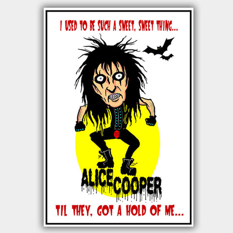 Alice Cooper - Concert Poster - 13 x 19 inches