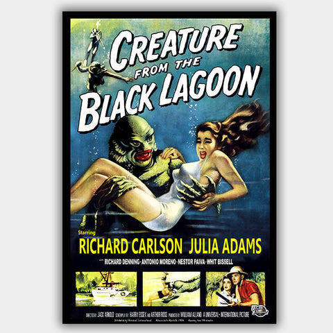 Creature From The Black Lagoon (1954) - Movie Poster - 13 x 19 inches