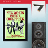 Cheap Trick (1978) - Concert Poster - 13 x 19 inches