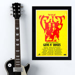 Cult with Guns N' Roses (1987) - Concert Poster - 13 x 19 inches