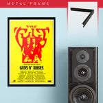 Cult with Guns N' Roses (1987) - Concert Poster - 13 x 19 inches