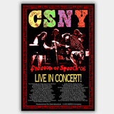 Crosby Stills Nash & Young (2006) - Concert Poster - 13 x 19 inches