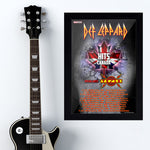 Def Leepard with Tesla (2019) - Concert Poster - 13 x 19 inches