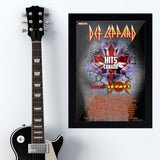 Def Leepard with Tesla (2019) - Concert Poster - 13 x 19 inches