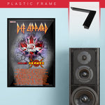 Def Leepard with Tesla (2019) - Concert Poster - 13 x 19 inches