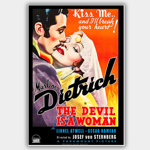 Devil Is A Woman (1935) - Movie Poster - 13 x 19 inches