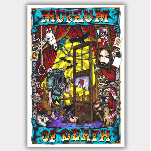Museum of Death - Advertising Poster - 13 x 19 inches