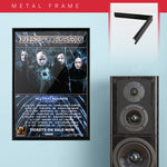 Disturbed with All That Remains (2009) - Concert Poster - 13 x 19 inches