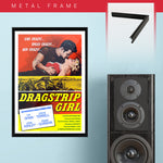 Dragstrip Girl (1957) - Movie Poster - 13 x 19 inches