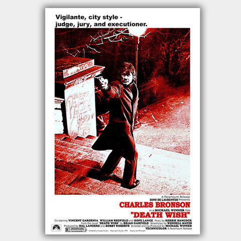 Death Wish (1974) - Movie Poster - 13 x 19 inches