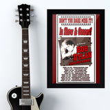 Bob Dylan (2008) - Concert Poster - 13 x 19 inches