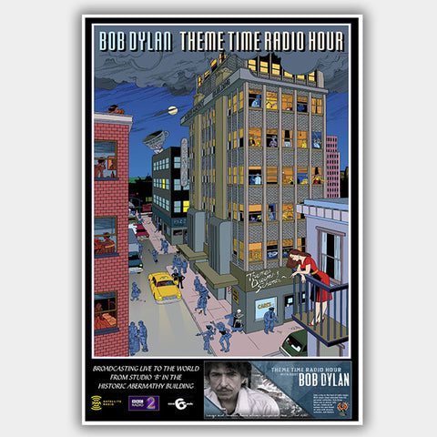 Bob Dylan (2008) - Concert Poster - 13 x 19 inches