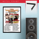 Bob Dylan with Willie Nelson (2009) - Concert Poster - 13 x 19 inches