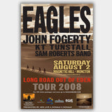Eagles with John Fogerty (2008) - Concert Poster - 13 x 19 inches