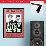 Everly Brothers (1963) - Concert Poster - 13 x 19 inches
