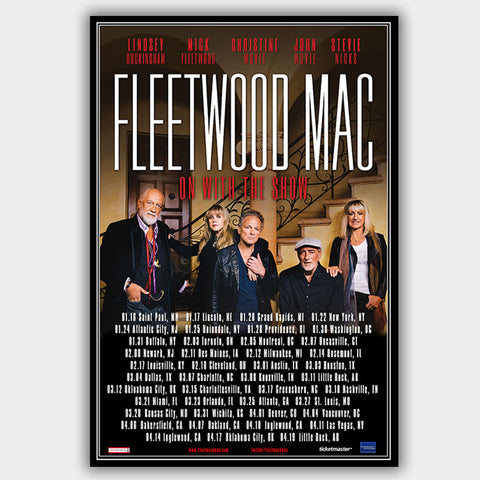 Fleetwood Mac (2015) - Concert Poster - 13 x 19 inches