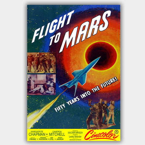 Flight To Mars (1951) - Movie Poster - 13 x 19 inches