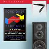 Foreigner with Joe Walsh (1985) - Concert Poster - 13 x 19 inches