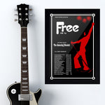 Free with Amazing Blondel (1971) - Concert Poster - 13 x 19 inches