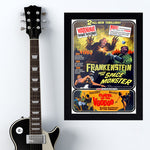 Frankenstein Meets The Space Monster / Curse Of The Voodoo (1965) - Movie Poster - 13 x 19 inches