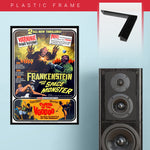Frankenstein Meets The Space Monster / Curse Of The Voodoo (1965) - Movie Poster - 13 x 19 inches
