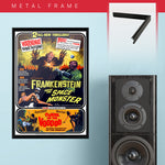 Frankenstein Meets The Space Monster / Curse Of The Voodoo (1965) - Movie Poster - 13 x 19 inches