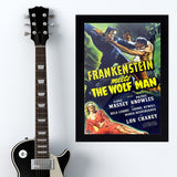 Frankenstein Meets The Wolf Man (1943) - Movie Poster - 13 x 19 inches