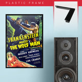 Frankenstein Meets The Wolf Man (1943) - Movie Poster - 13 x 19 inches