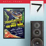 Frankenstein Meets The Wolf Man (1943) - Movie Poster - 13 x 19 inches