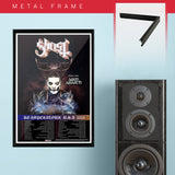 Ghost with Amon Amarth (2023) - Concert Poster - 13 x 19 inches