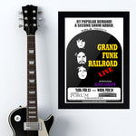 Grand Funk with Black Sabbath (1971) - Concert Poster - 13 x 19 inches