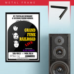 Grand Funk with Black Sabbath (1971) - Concert Poster - 13 x 19 inches