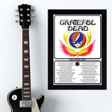 Grateful Dead (1977) - Concert Poster - 13 x 19 inches