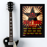 Guns N' Roses with Danko Jones (2010) - Concert Poster - 13 x 19 inches