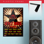 Guns N' Roses with Danko Jones (2010) - Concert Poster - 13 x 19 inches