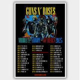 Guns N' Roses (2023) - Concert Poster - 13 x 19 inches