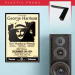 George Harrison with Billy Preston (1974) - Concert Poster - 13 x 19 inches