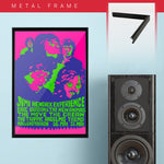 Jimi Hendrix with Cream & Animals (1968) - Concert Poster - 13 x 19 inches
